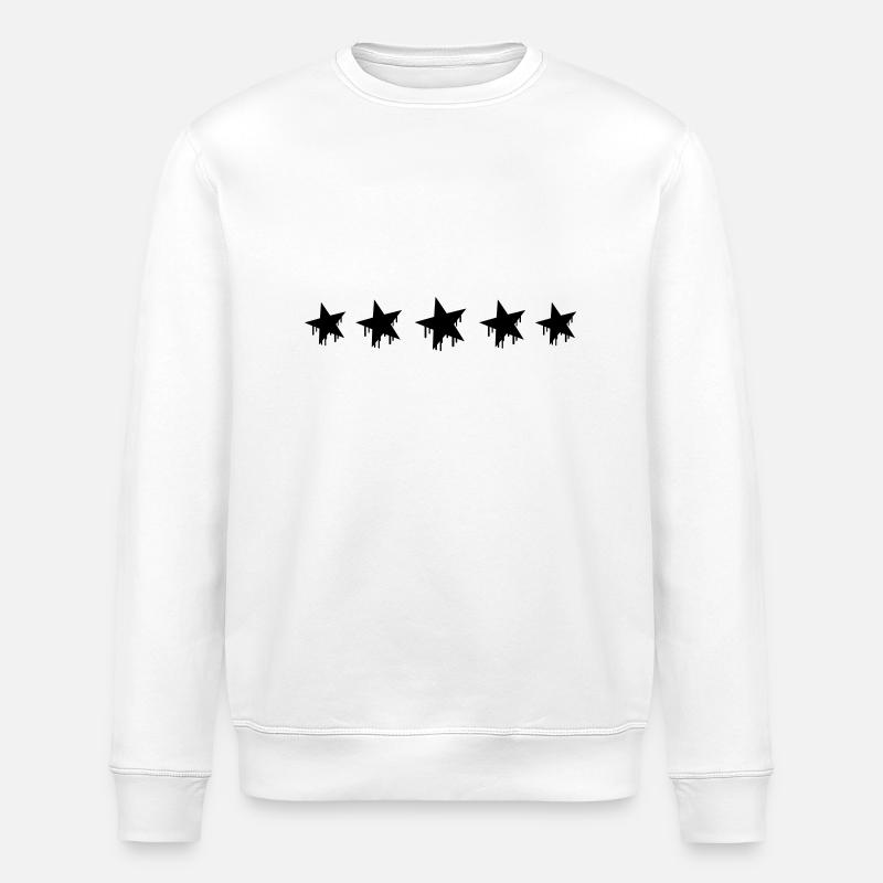 Graffiti Stars - Stanley/Stella Unisex Bio-Sweatshirt ROLLER - Weiß