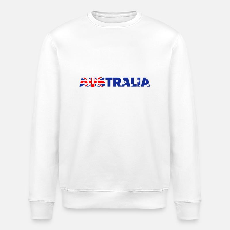 Australie - Sweat bio ROLLER Stanley/Stella Unisexe - blanc