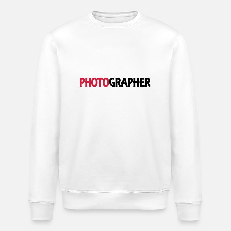 Photographer - Sweat bio ROLLER Stanley/Stella Unisexe - blanc