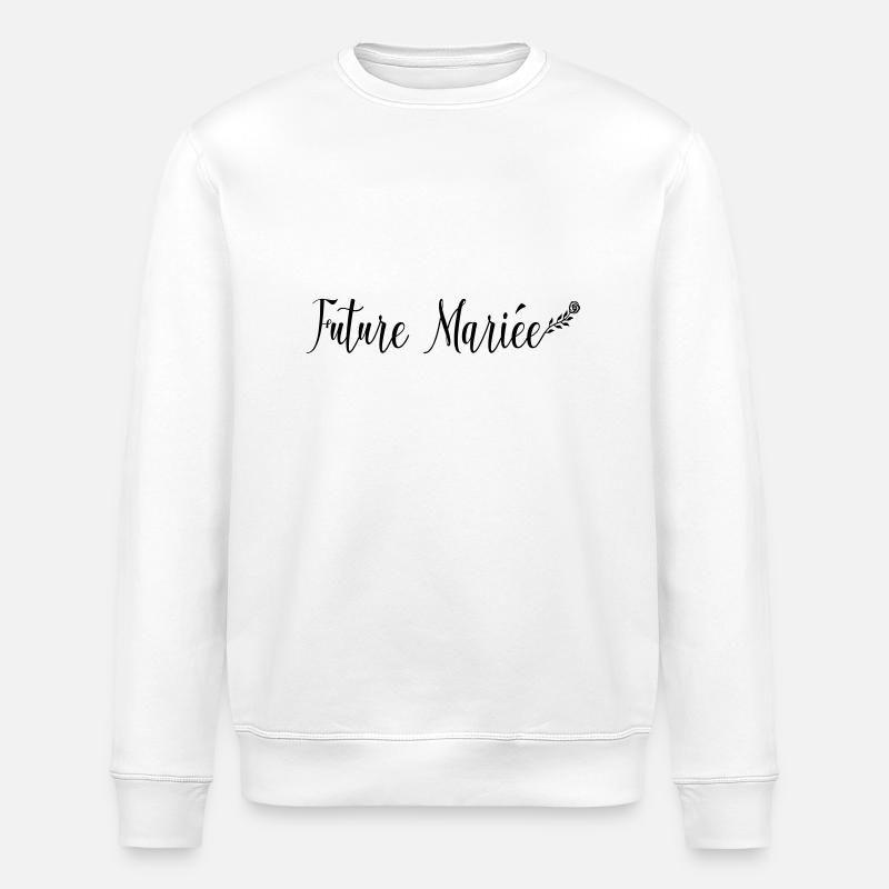 future marie - Stanley/Stella Unisex Bio-Sweatshirt ROLLER - Weiß