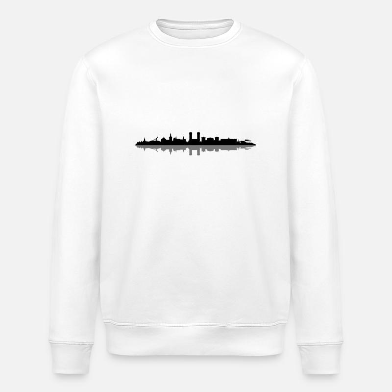 Skyline - Oslo - Stanley/Stella Unisex Bio-Sweatshirt ROLLER - Weiß