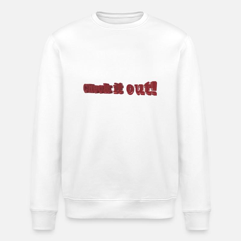 Check it out - Stanley/Stella ROLLER Unisex Organic Sweatshirt - white