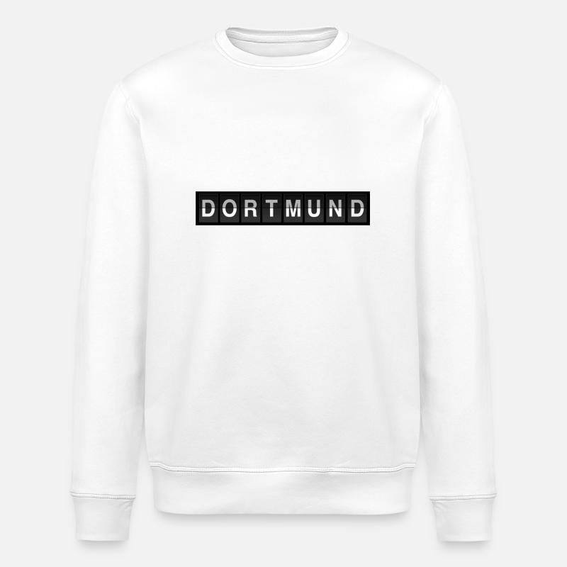 dortmund - Stanley/Stella Unisex Bio-Sweatshirt ROLLER - Weiß