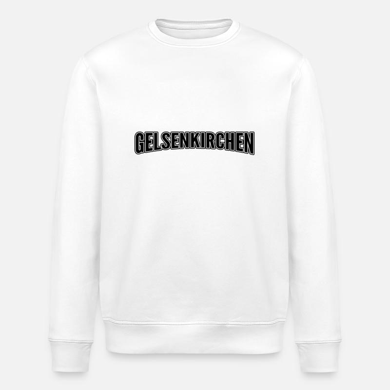 Gelsenkirchen - Sweat bio ROLLER Stanley/Stella Unisexe - blanc