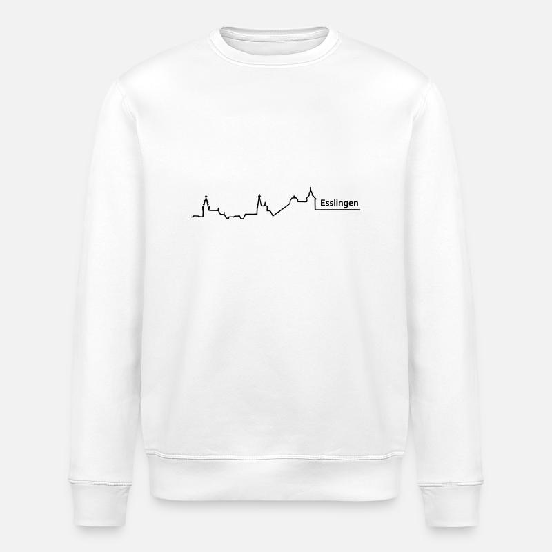 esslingen horizon - Sweat bio ROLLER Stanley/Stella Unisexe - blanc