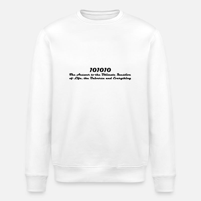 101010 - Stanley/Stella Unisex Bio-Sweatshirt ROLLER - Weiß