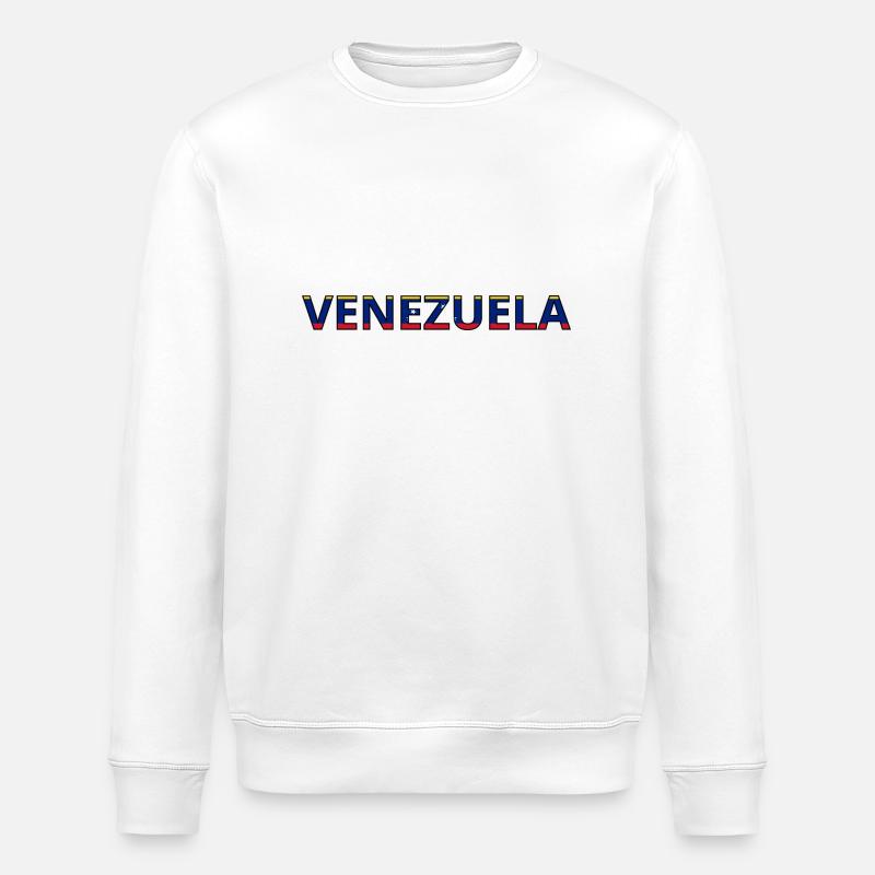 Drapeau Venezuela - Sweat bio ROLLER Stanley/Stella Unisexe - blanc