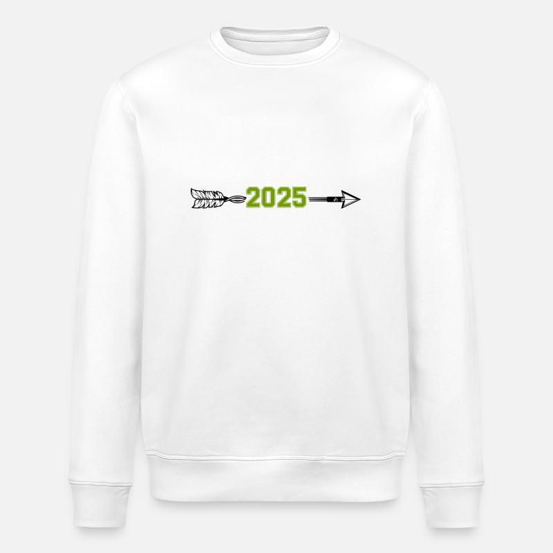 Flèche 2025 - Sweat bio ROLLER Stanley/Stella Unisexe - blanc