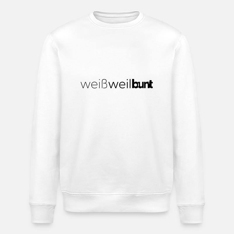 Lieblingsfarbe Weiß - Stanley/Stella Unisex Bio-Sweatshirt ROLLER - Weiß