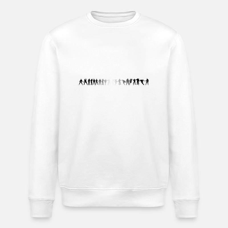 Fighter - Stanley/Stella ROLLER Unisex Organic Sweatshirt - white