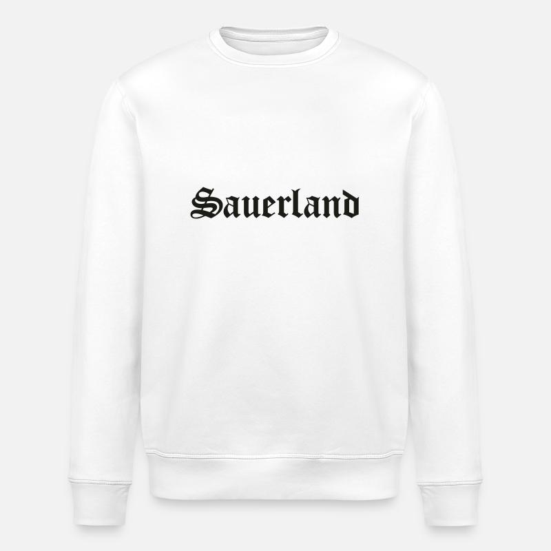 Sauerland - Stanley/Stella Unisex Bio-Sweatshirt ROLLER - Weiß