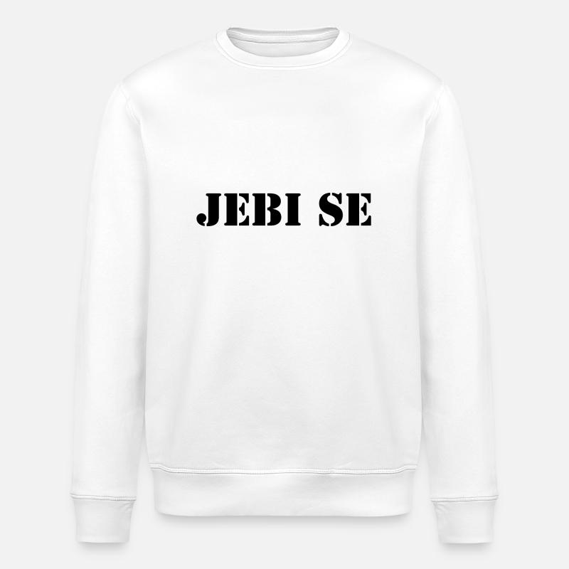 slowenisch - Stanley/Stella Unisex Bio-Sweatshirt ROLLER - Weiß