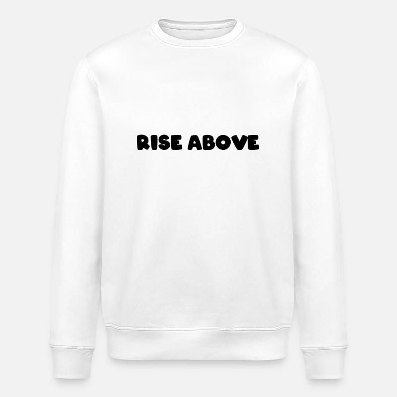 S’élever au-dessus - Sweat bio ROLLER Stanley/Stella Unisexe - blanc