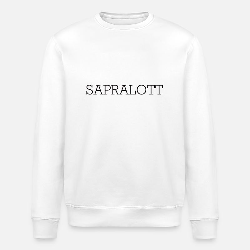 Sapralott - Stanley/Stella Unisex Bio-Sweatshirt ROLLER - Weiß