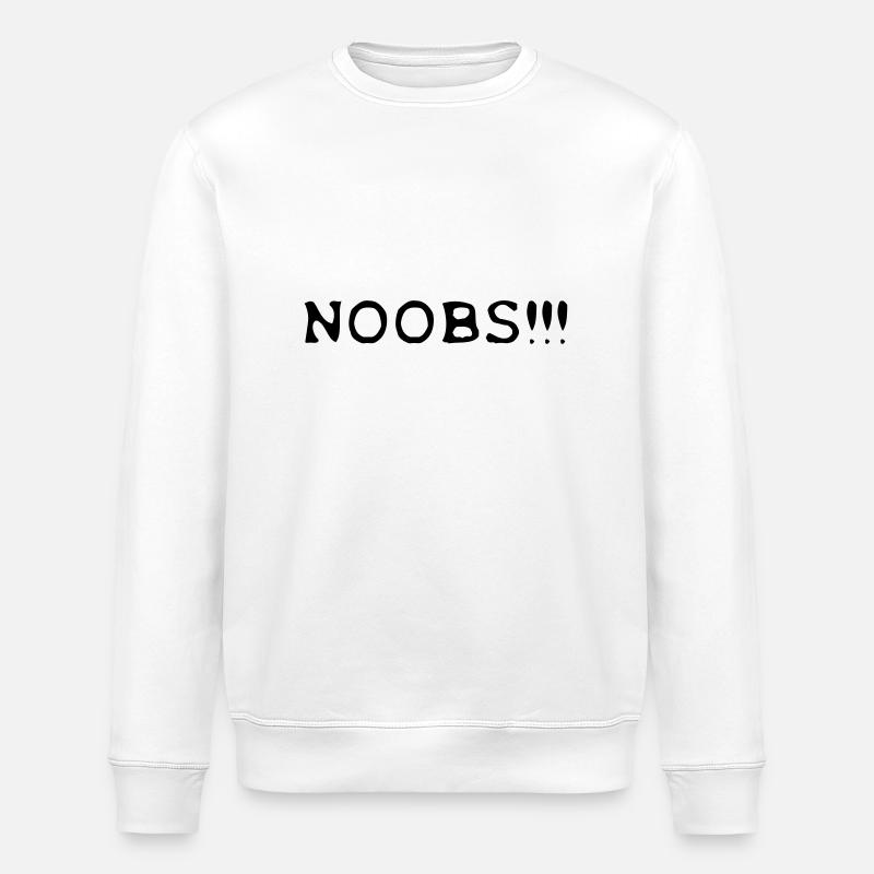 noobs - Stanley/Stella Unisex Bio-Sweatshirt ROLLER - Weiß