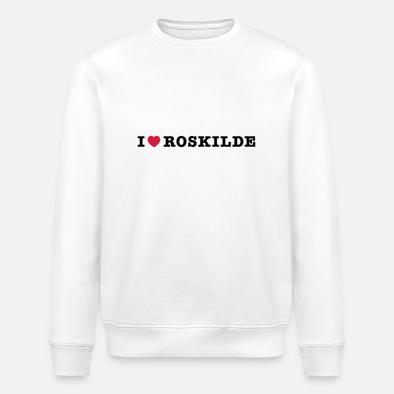 mp_i_love_roskilde - Sweat bio ROLLER Stanley/Stella Unisexe - blanc