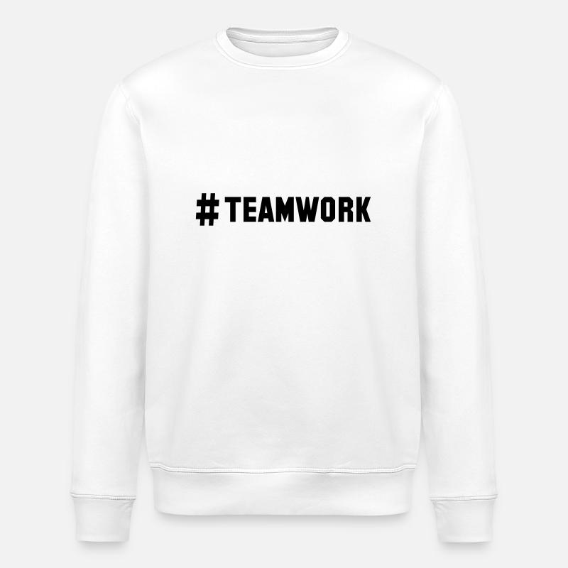 # teamwork - Stanley/Stella Unisex Bio-Sweatshirt ROLLER - Weiß