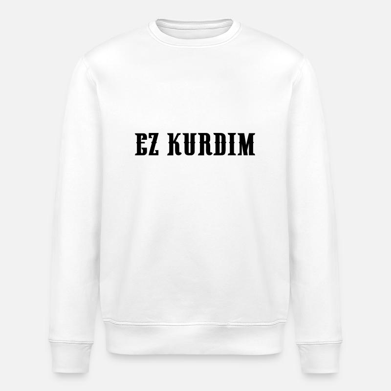 ez kurdim - Stanley/Stella Unisex Bio-Sweatshirt ROLLER - Weiß