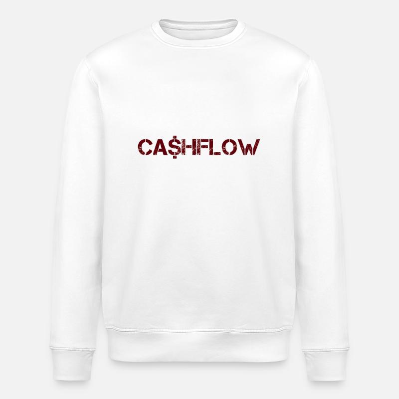 Cashflow - Sweat bio ROLLER Stanley/Stella Unisexe - blanc