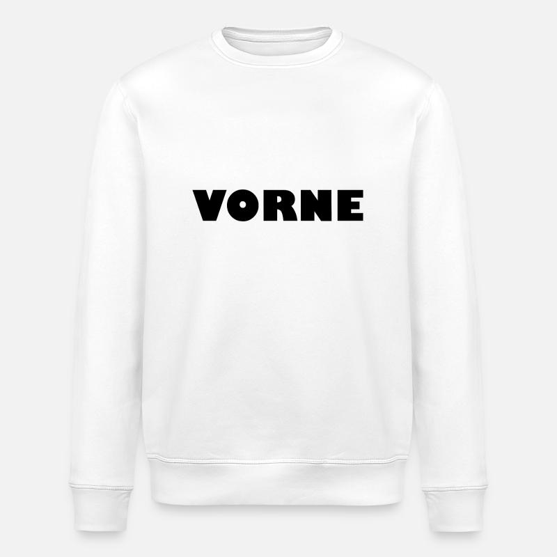 vorne - Stanley/Stella Unisex Bio-Sweatshirt ROLLER - Weiß