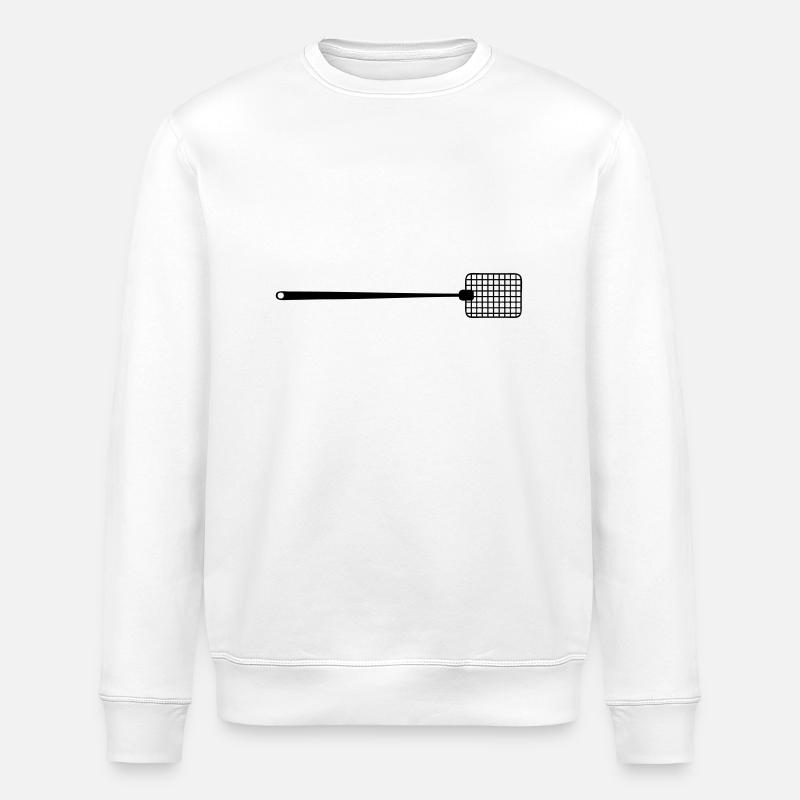 Fliegenklatsche - Stanley/Stella Unisex Bio-Sweatshirt ROLLER - Weiß