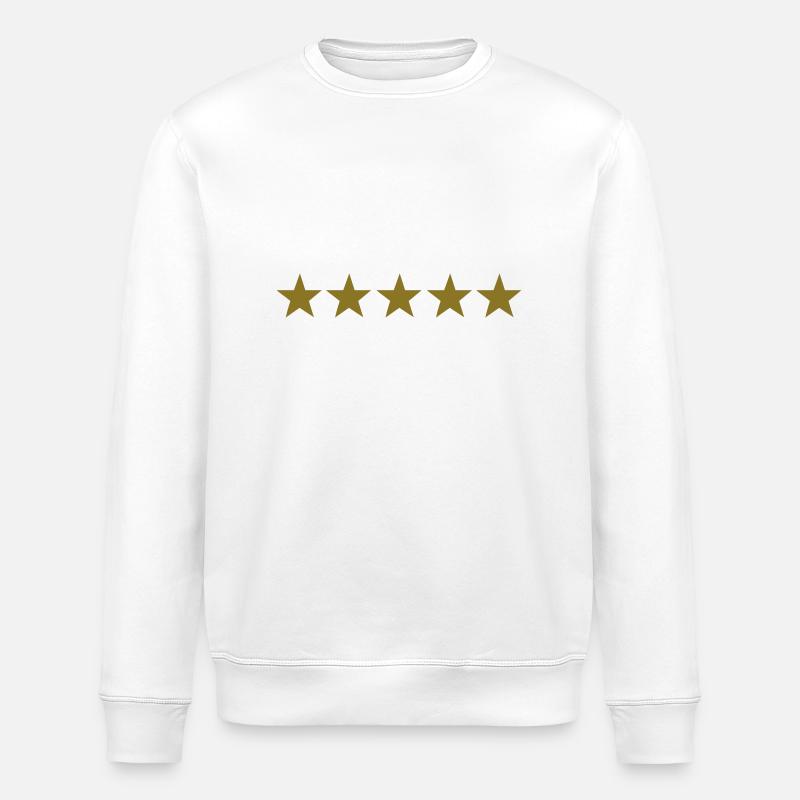 stars - Sweat bio ROLLER Stanley/Stella Unisexe - blanc