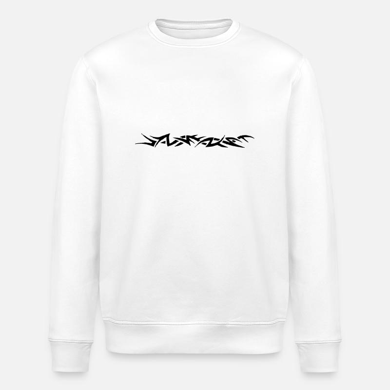 tribal tattoo - Stanley/Stella Unisex Bio-Sweatshirt ROLLER - Weiß