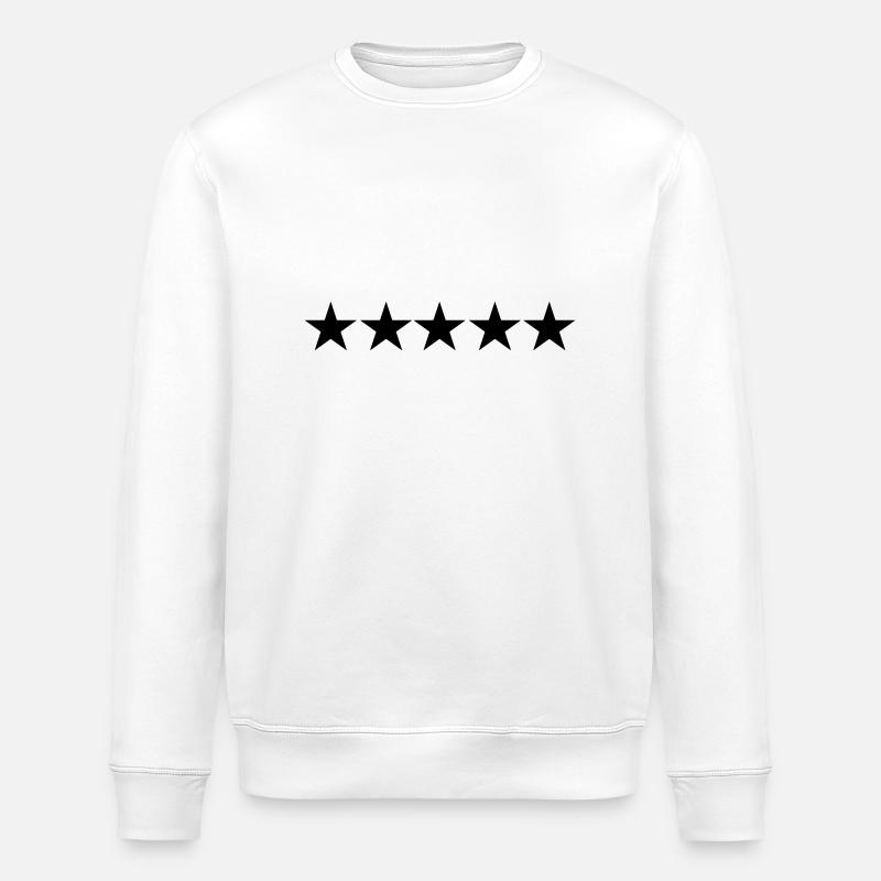 stars - Stanley/Stella Unisex Bio-Sweatshirt ROLLER - Weiß
