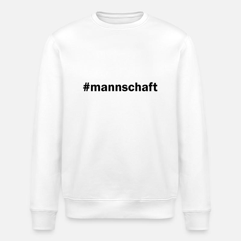 #mannschaft Mannschaft - Stanley/Stella Unisex Bio-Sweatshirt ROLLER - Weiß