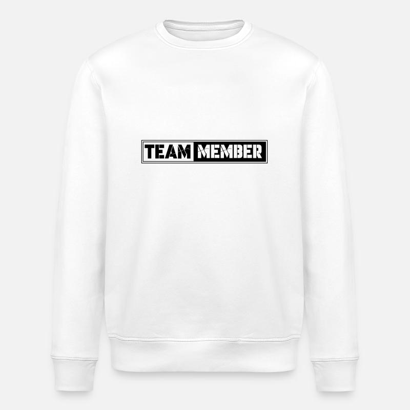 team member - Stanley/Stella Unisex Bio-Sweatshirt ROLLER - Weiß