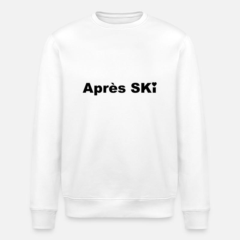 Après Ski - Stanley/Stella Unisex Bio-Sweatshirt ROLLER - Weiß