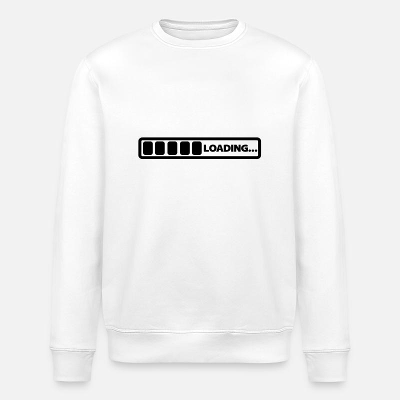 loading - Stanley/Stella ROLLER Unisex Organic Sweatshirt - white