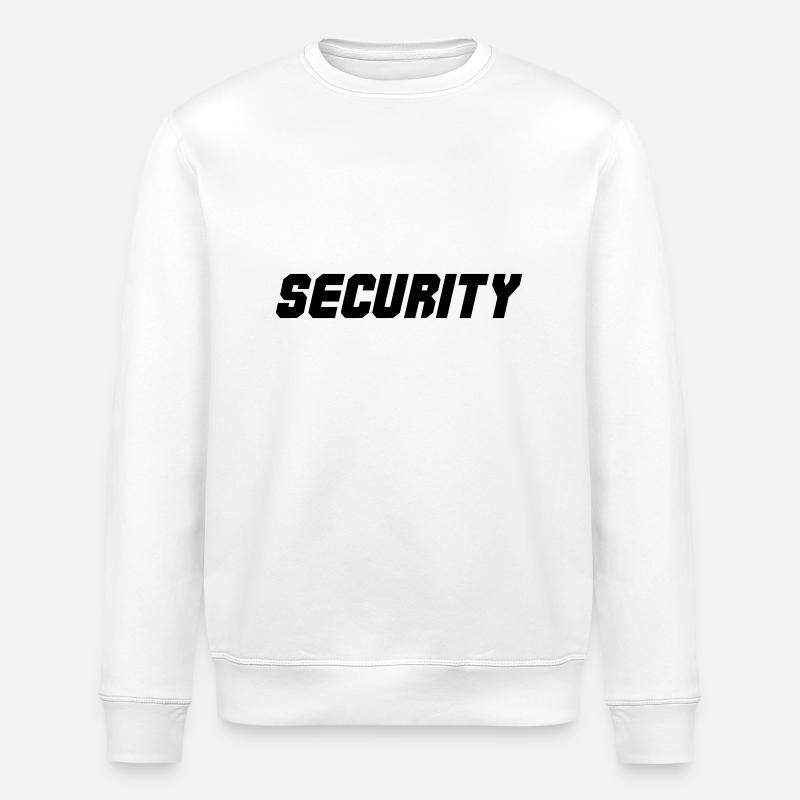 security - Stanley/Stella ROLLER Unisex Organic Sweatshirt - white
