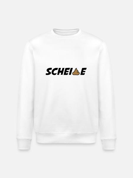 scheisse - Stanley/Stella Unisex Bio-Sweatshirt ROLLER - Weiß