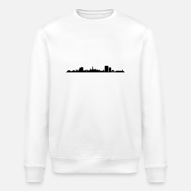 Skyline - Bonn - Stanley/Stella Unisex Bio-Sweatshirt ROLLER - Weiß