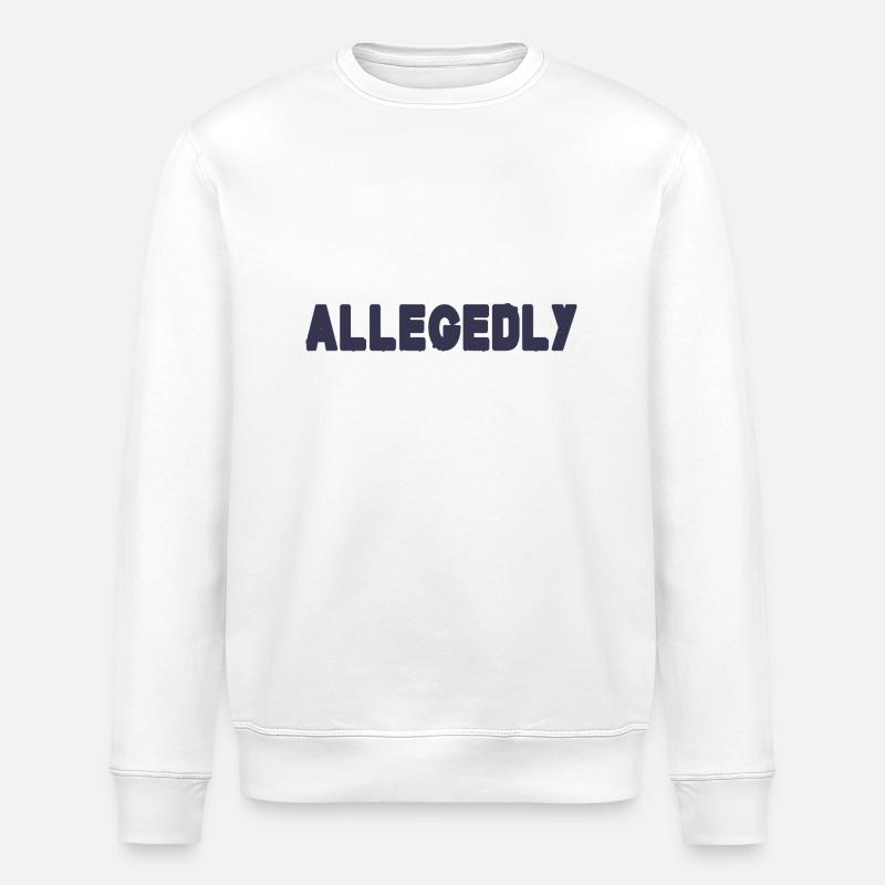 Prétendument - Sweat bio ROLLER Stanley/Stella Unisexe - blanc