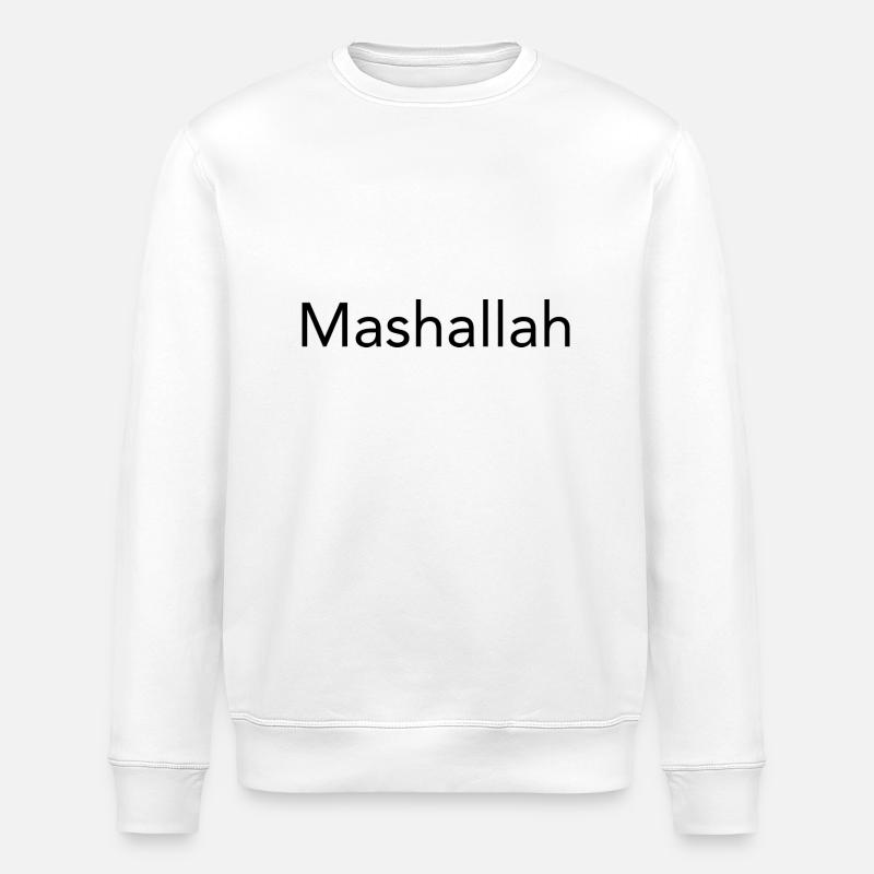 Mashallah - Stanley/Stella ROLLER Unisex Organic Sweatshirt - white