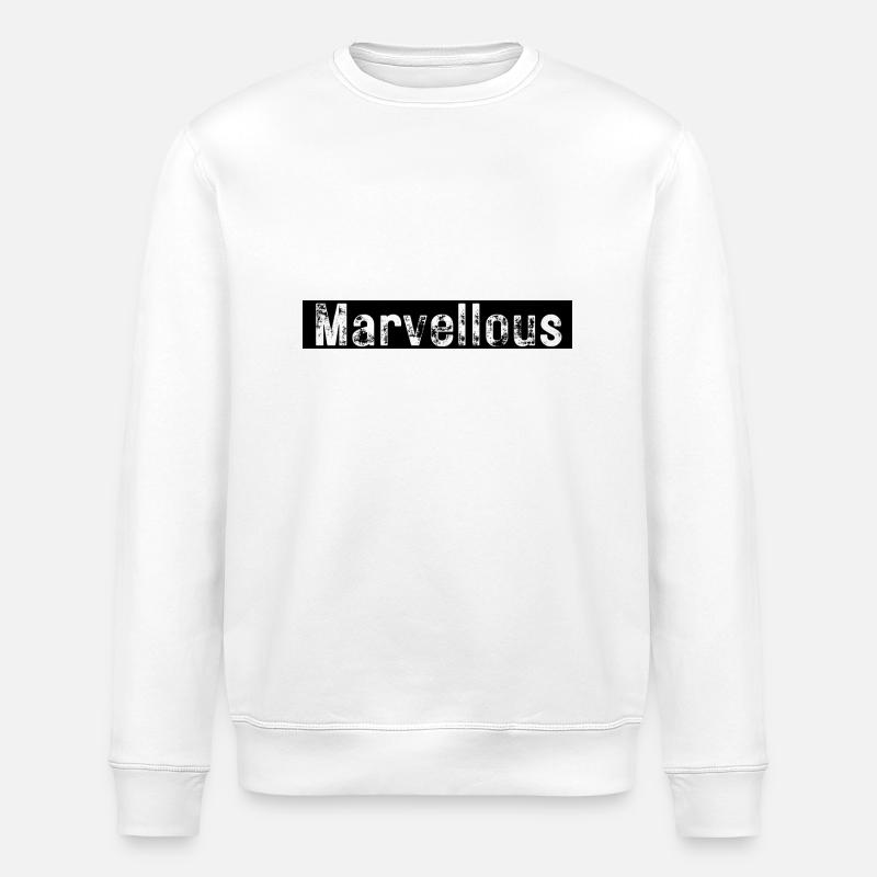 Wunderbar - Stanley/Stella Unisex Bio-Sweatshirt ROLLER - Weiß