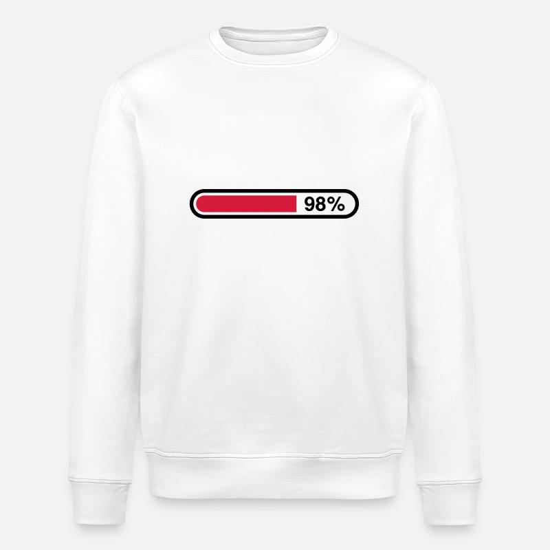 loading_bar__1f2 - Sweat bio ROLLER Stanley/Stella Unisexe - blanc