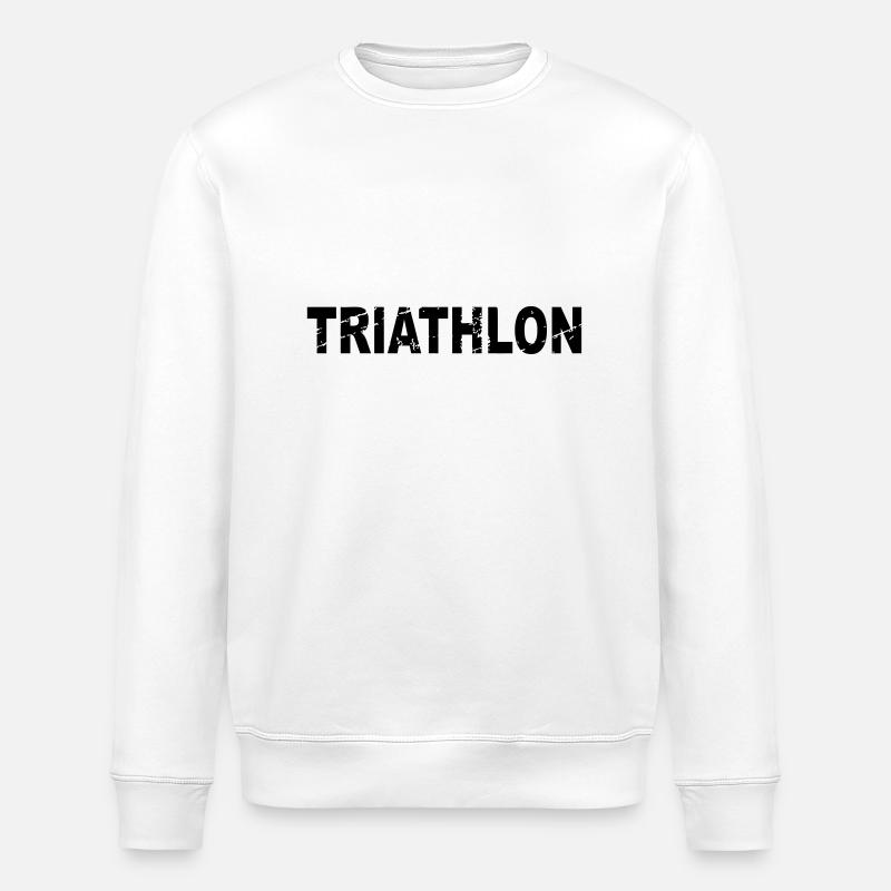 Triathlon - Stanley/Stella Unisex Bio-Sweatshirt ROLLER - Weiß