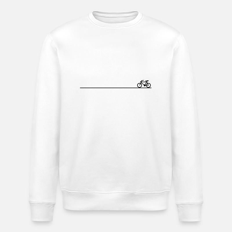 Fahrrad - Stanley/Stella Unisex Bio-Sweatshirt ROLLER - Weiß