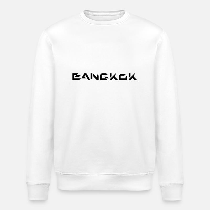 Bangkok II - Sweat bio ROLLER Stanley/Stella Unisexe - blanc