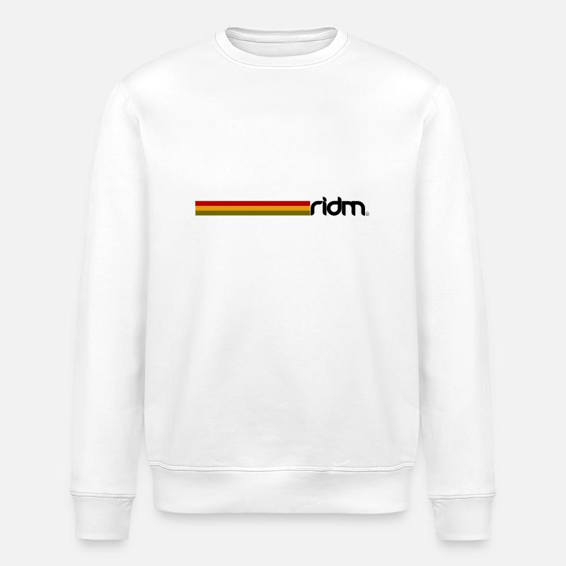 ridm rasta - Stanley/Stella Unisex Bio-Sweatshirt ROLLER - Weiß