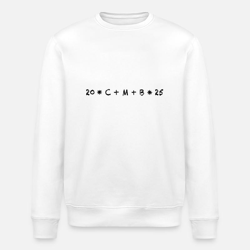 Epiphany - Stanley/Stella ROLLER Unisex Organic Sweatshirt - white