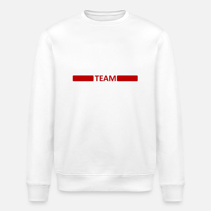 Team Linie - Stanley/Stella Unisex Bio-Sweatshirt ROLLER - Weiß