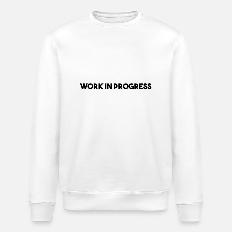 work in progress - Stanley/Stella ROLLER Unisex Organic Sweatshirt - white