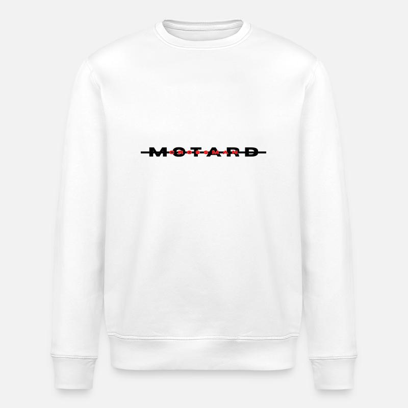Motorradfahrer - Stanley/Stella Unisex Bio-Sweatshirt ROLLER - Weiß