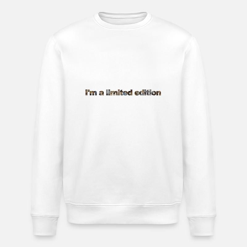 Je suis une édition limitée - Sweat bio ROLLER Stanley/Stella Unisexe - blanc