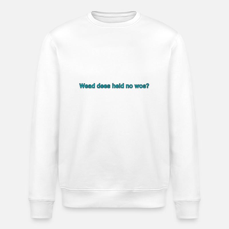 Dictons bavarois - Sweat bio ROLLER Stanley/Stella Unisexe - blanc