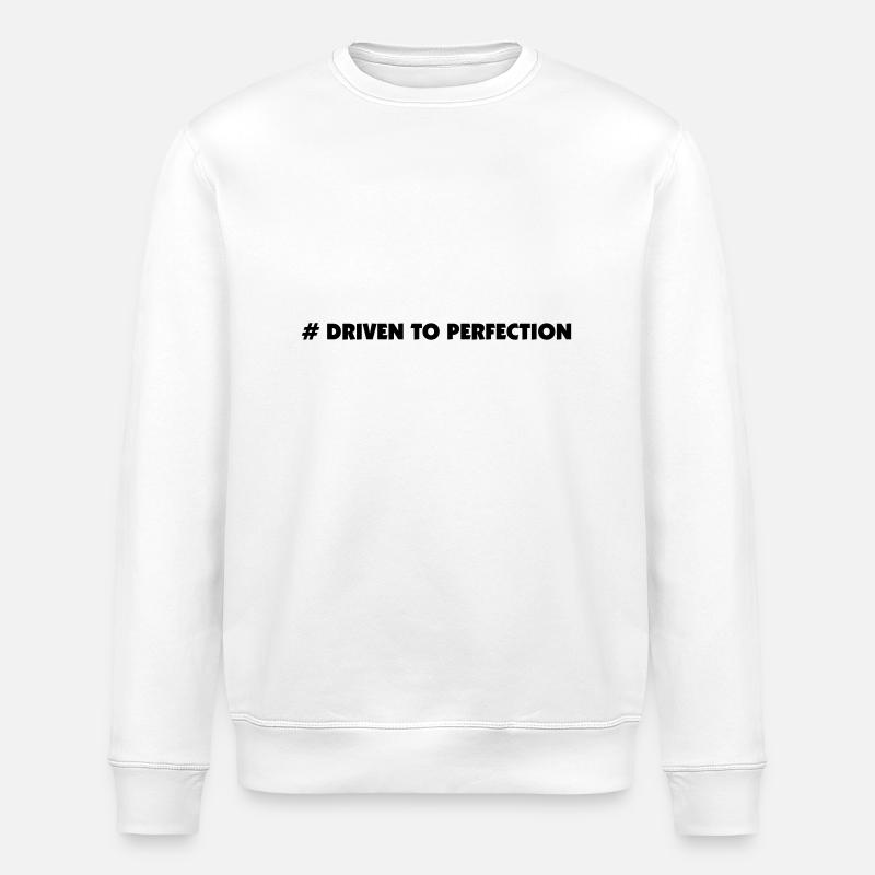 driven to perfection - Stanley/Stella Unisex Bio-Sweatshirt ROLLER - Weiß